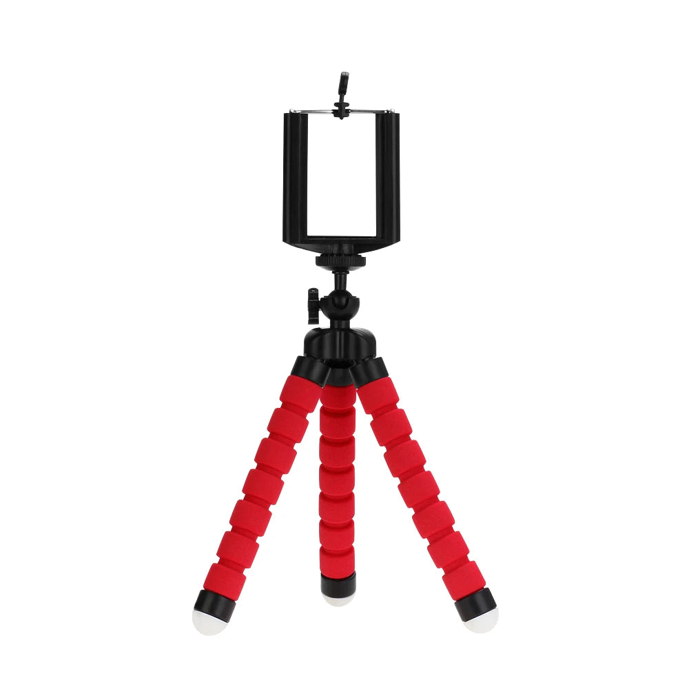 Treppiedi Treppiede per telefono Supporto per fotocamera mobile Clip Smartphone Monopiede Tripe Stand Octopus Mini Treppiede Stativ per telefono