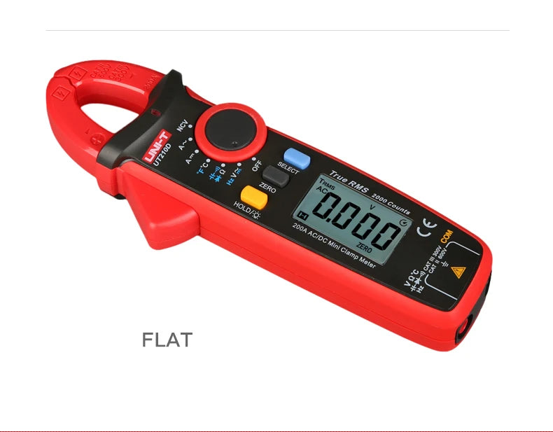 Pinza Amperometrica Digitale UT210E UT210D UT210C Vero Rms Con Misura Corrente CA 2A 20A 100A
