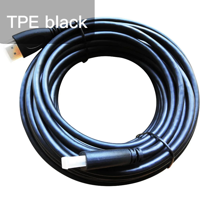 Lungfish Lungo Cavo HDMI 5 m 7.5 m 10 m 15 m 20 m Cavo HDMI 1080 P 3D per splitter Interruttore PS4 LED TV Box xbox Proiettore Per Computer