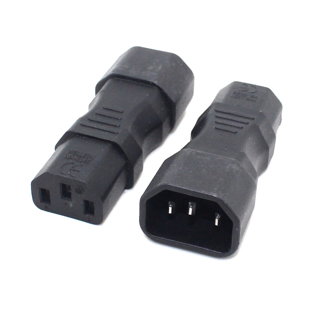 Cavo di prolunga angolare convertitore angolare IEC60320 C13 C13 a C14 Cavi di alimentazione angolare PDU Cavo di alimentazione CA maschio-femmina 10A 250V