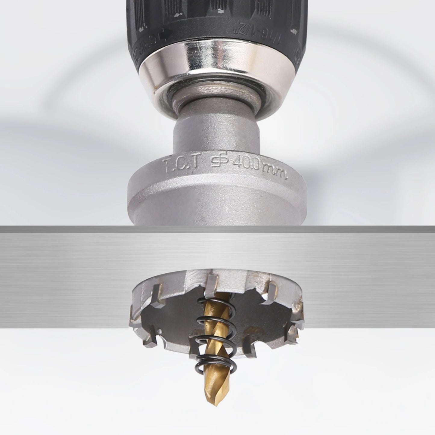 Punta Sega a Tazza in Carburo Cementato 12-300mm Forare Metalli Acciaio Inossidabile Ferro Pvc