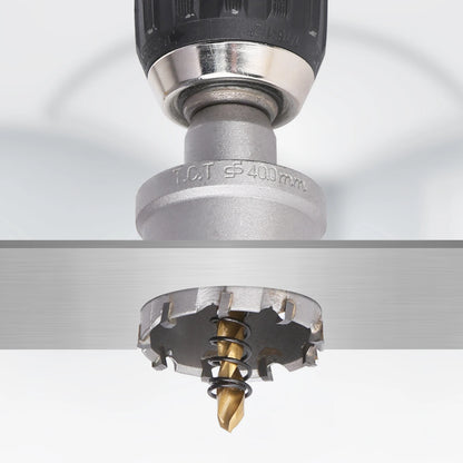 Punta Sega a Tazza in Carburo Cementato 12-300mm Forare Metalli Acciaio Inossidabile Ferro Pvc