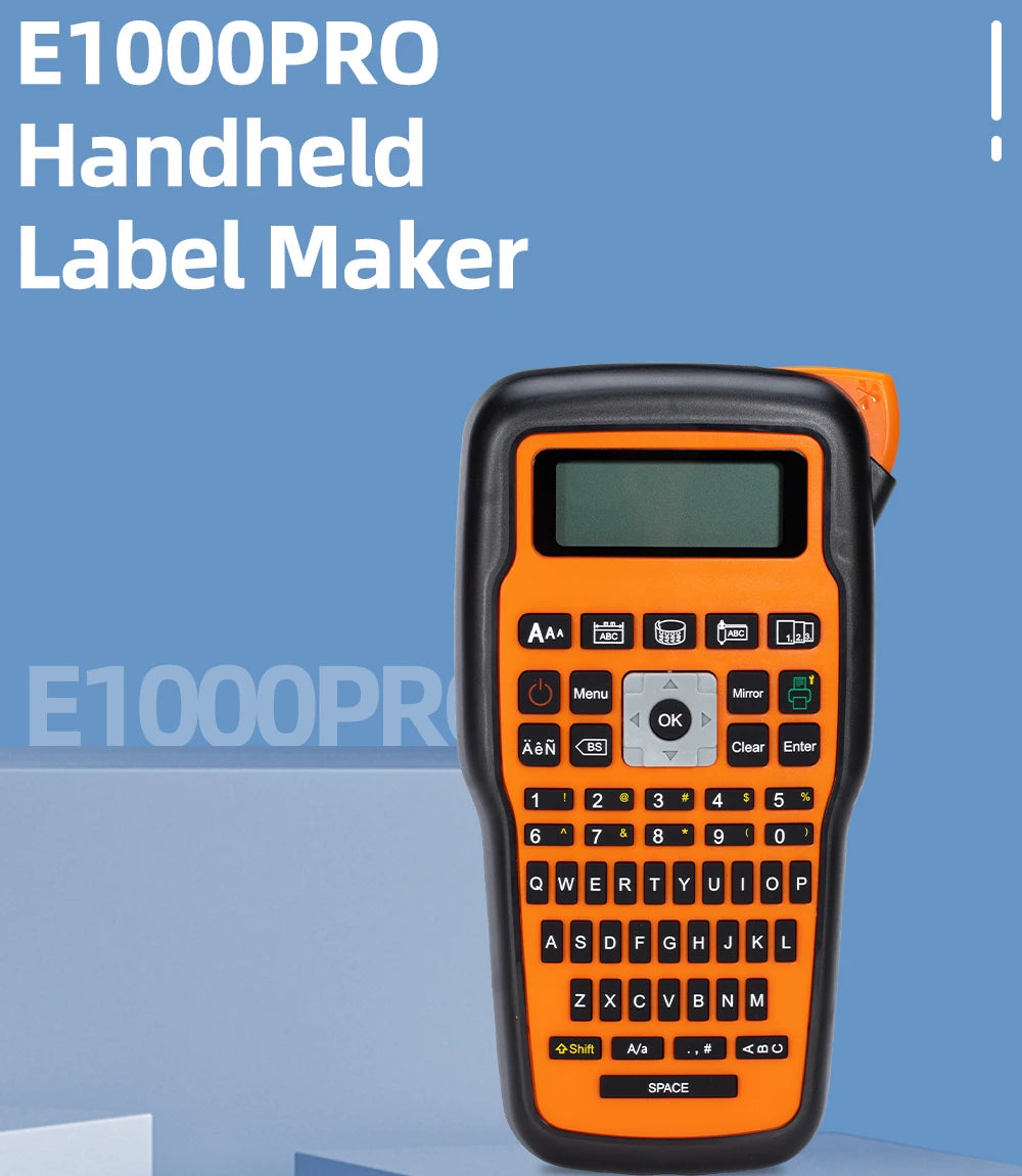 Etichettatrice Industriale Portatile 203 Dpi Compatibile Con Stampante Per Tubi Termorestringenti E Avvolgimento Cavi