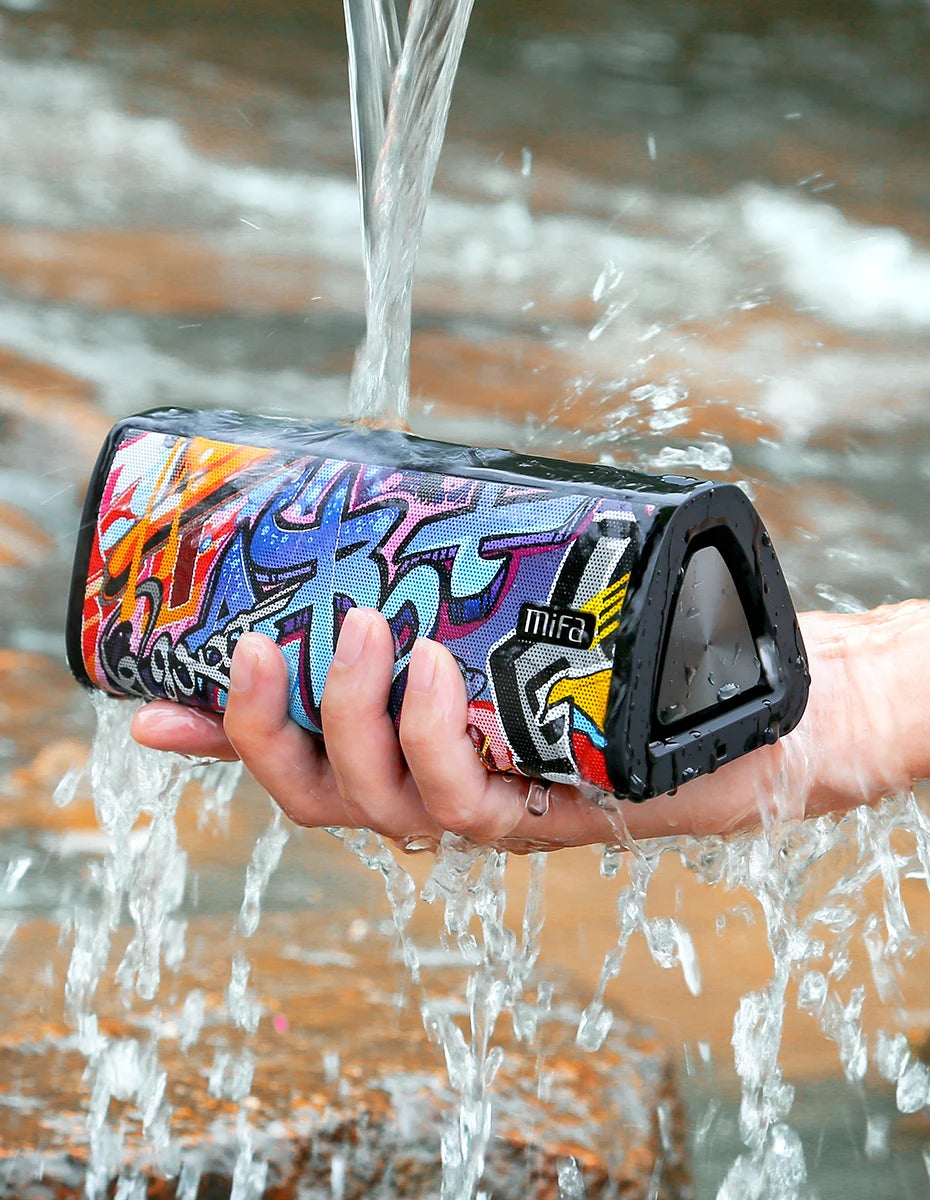 Mifa A10 Plus Altoparlante Bluetooth 20 W, Suono Stereo 360, Impermeabile IPX7, Bluetooth 5.0, 24 Ore Di Riproduzione