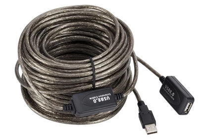 3M 5M 10M 15M 20M 25M 30M Cavo di prolunga USB 2.0 Maschio a femmina Ripetitore attivo Scheda di rete wireless Extender Cavo adattatore USB