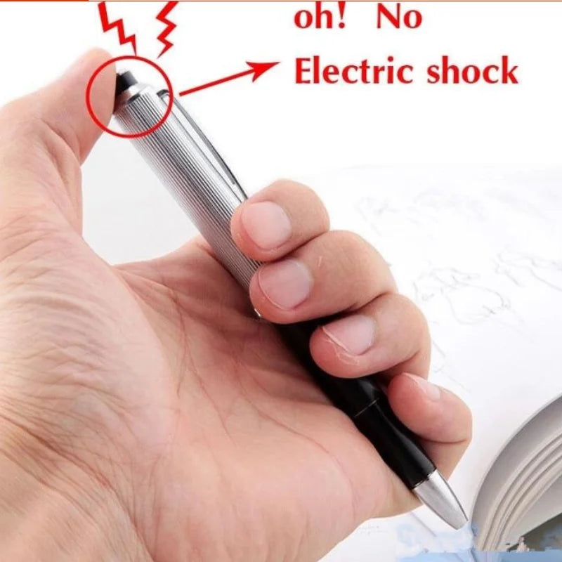 Penna Scossa Elettrica Giocattolo Scherzo Divertente Gadget Regalo Originale Per Amico