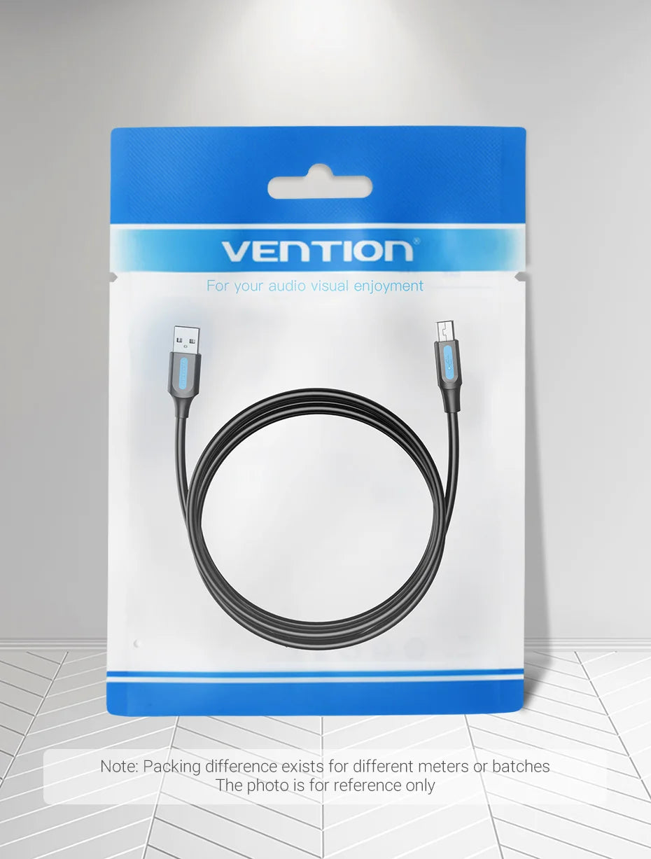 Vention Mini cavo USB ricarica rapida cavo dati da USB a Mini USB per fotocamera digitale HDD lettore MP3 MP4 DVR GPS Mini cavo USB 2.0