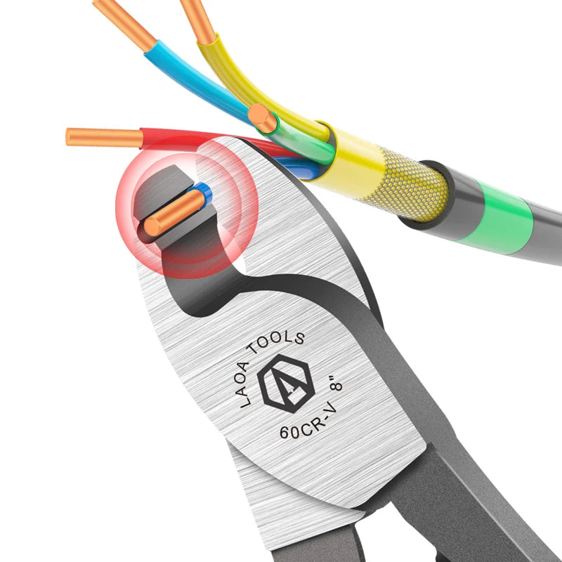 Tagliacavi Crv Pinza Crimpare Multifunzione Antiscivolo Utensili Manuali Per Elettricisti