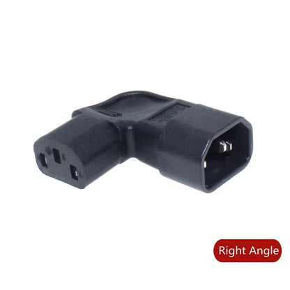 Cavo di prolunga angolare convertitore angolare IEC60320 C13 C13 a C14 Cavi di alimentazione angolare PDU Cavo di alimentazione CA maschio-femmina 10A 250V