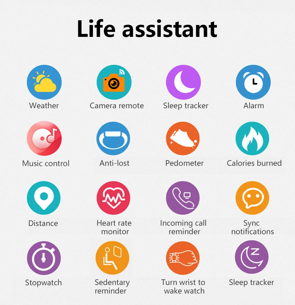 Smartwatch Colore 1,44 Pollici Con Chiamate Bluetooth E Monitoraggio Ossigeno Nel Sangue E Pressione Per Uomo E Donna