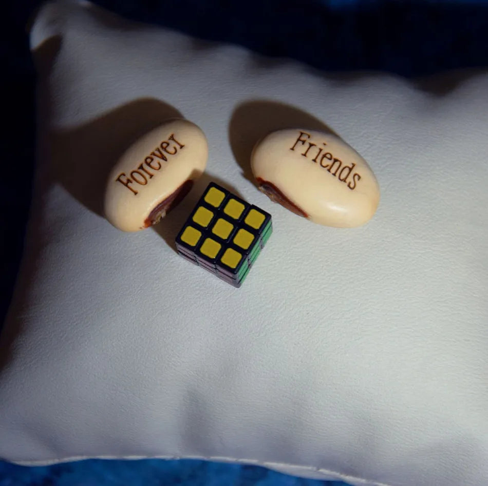 Cubo Rubik 3x3 In Miniatura Da 1 Cm Per Dita Puzzle Velocità Compatto Da Collezione