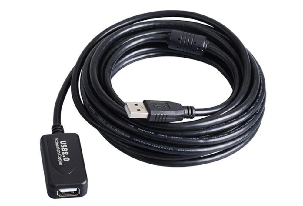 3M 5M 10M 15M 20M 25M 30M Cavo di prolunga USB 2.0 Maschio a femmina Ripetitore attivo Scheda di rete wireless Extender Cavo adattatore USB