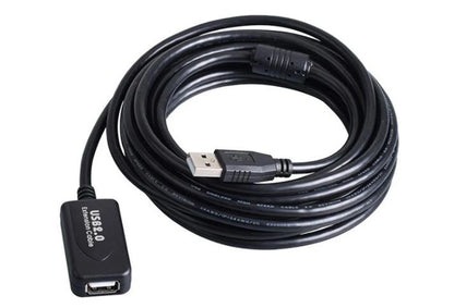 3M 5M 10M 15M 20M 25M 30M Cavo di prolunga USB 2.0 Maschio a femmina Ripetitore attivo Scheda di rete wireless Extender Cavo adattatore USB