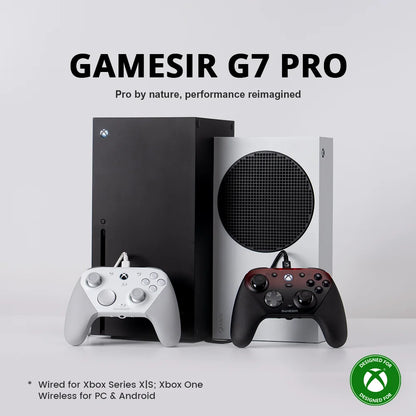 Controller GameSir G7 Pro per Xbox Series X | S, Xbox One X | S, Steam, PC, Telefono Android - Effetto Hall, Base di ricarica, Giroscopio
