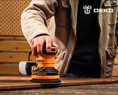 Levigatrice Orbitale DKOS32XL125 320 W 14000 Rpm Raccolta Polvere Per Legno Professionale