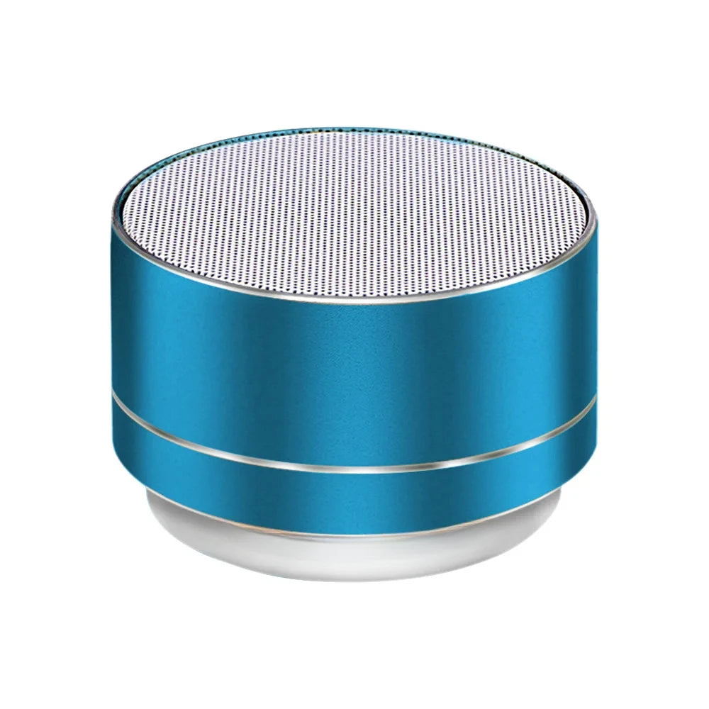 A10 Subwoofer esterno Mini altoparlante portatile Radio FM Altoparlante musicale Altoparlante wireless in lega di alluminio