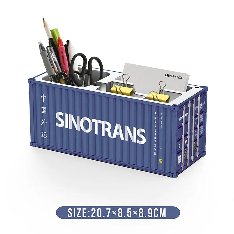 Contenitore Modello Scala 1 20 Scrivania Ufficio Semplice e Versatile Portapenne Scatola Portaoggetti Decorazione Casa