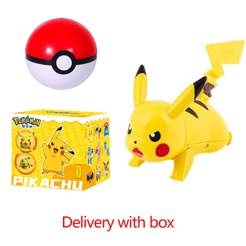 Pokemon Pokeball Figura Palla Pikachu Charizard Mewtwo Mew Eevee Gengar Lapras Blastoise Venusaur Gyarados Giocattolo Educativo Per Bambini