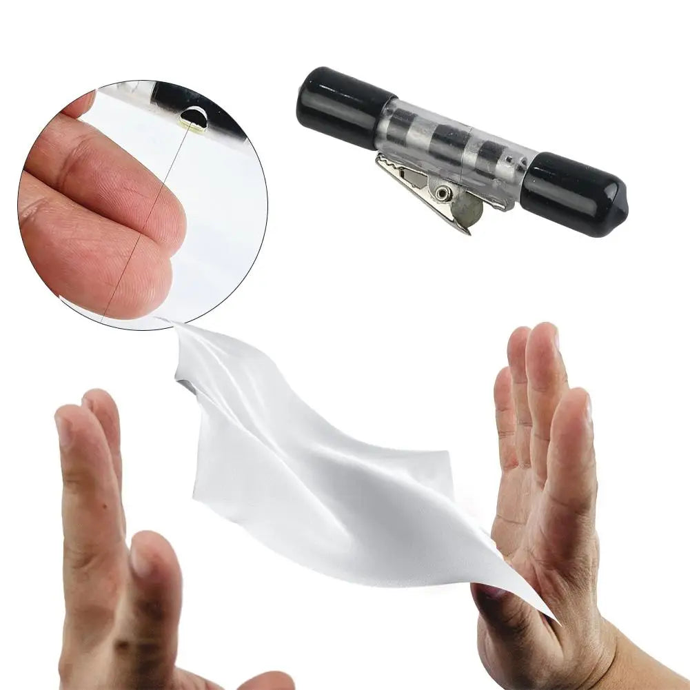 Trucco di Magia Mini a Filo Invisibile con Bobina Nascosta per Illusioni Leggere Facili