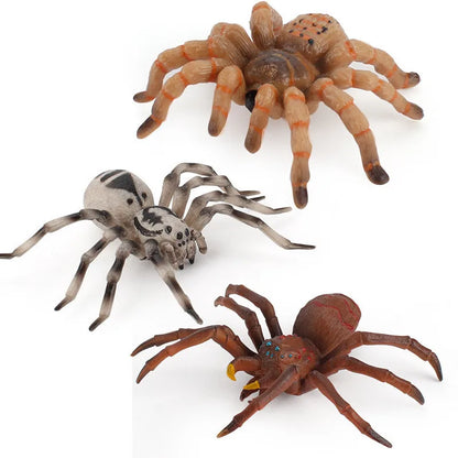 Ragno Finto 10 Cm Modello Realistico Per Scherzi Halloween Giocattolo Divertente Bambini