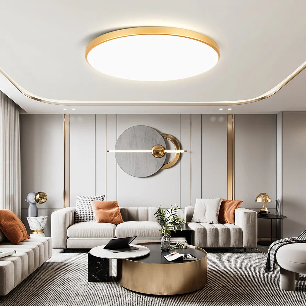Plafoniera LED Da Soffitto 18W-50W 220V, Illuminazione Moderna Per Soggiorno E Decorazione Casa