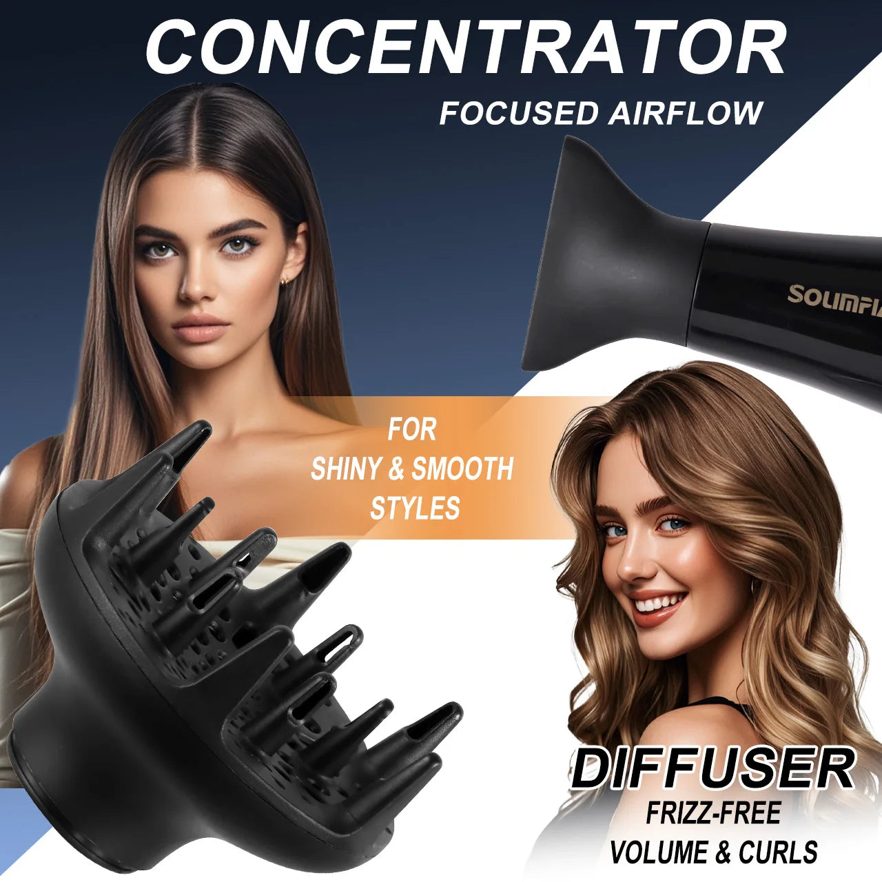 Asciugacapelli professionale a 6 livelli per salone di grado industriale, asciugatura rapida, strumento per lo styling dei capelli ad alta temperatura, barbecue per la casa
