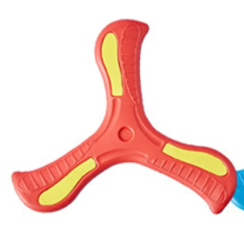 Boomerang Morbido Tre Foglie Disco Volante Esterno Interattivo Per Bambini Adulti