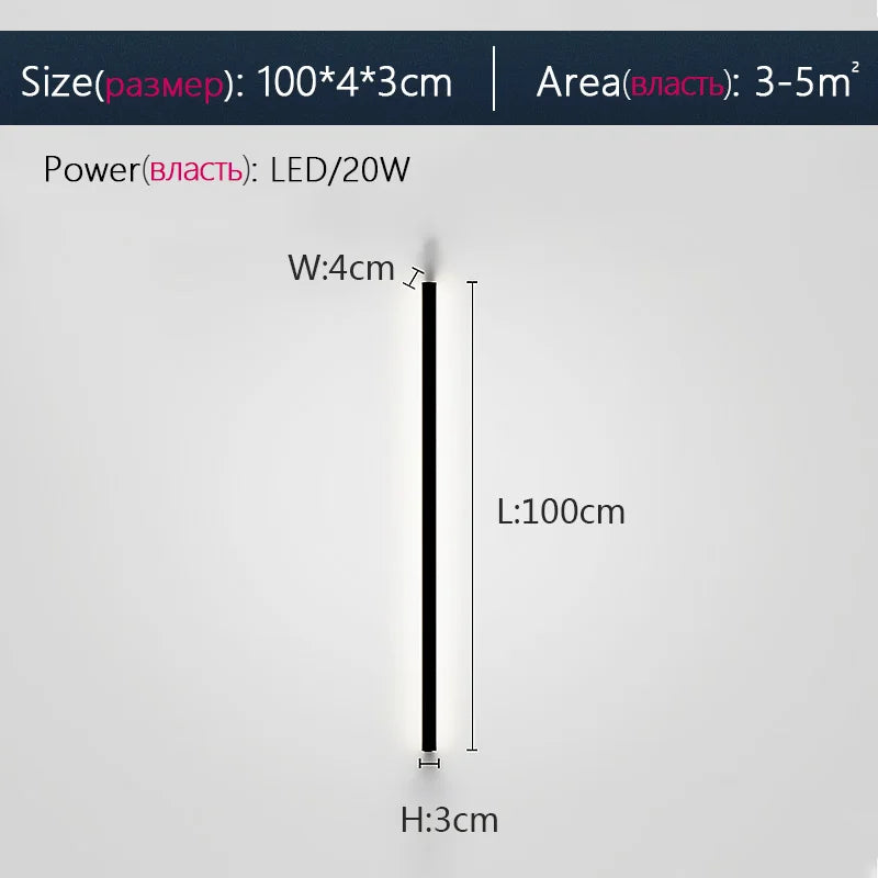 Lampada Da Parete Impermeabile Esterni Led Luce Giardino Recinzione Balcone Cancello Design Moderno