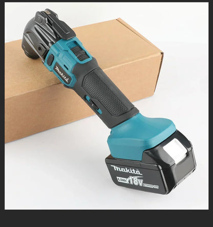 Taglierina Makita 18V Con Impostazioni A 6 Marce, Lama Regolabile Da 340 A 326 Mm, Versatile Per Tagliare E Segare