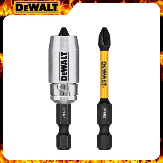 DEWALT DWAF2PH2IR2S PH2 FLEXTORQ 1/4x2-1/4 pollici Punta da trapano per avvitatore a percussione HSS Manicotto magnetico Accessori per utensili elettrici per carpenteria