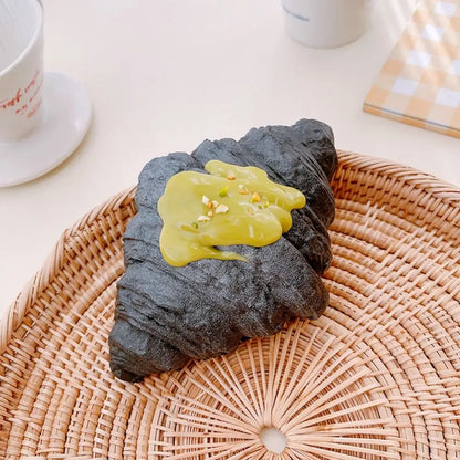 Simulazione Pane Tostato Squishy Giocattoli Ciambelle Lento Aumento Rimbalzo Spremere Giocattolo Antistress Giocattoli per Bambini Adulti Desktop Decor