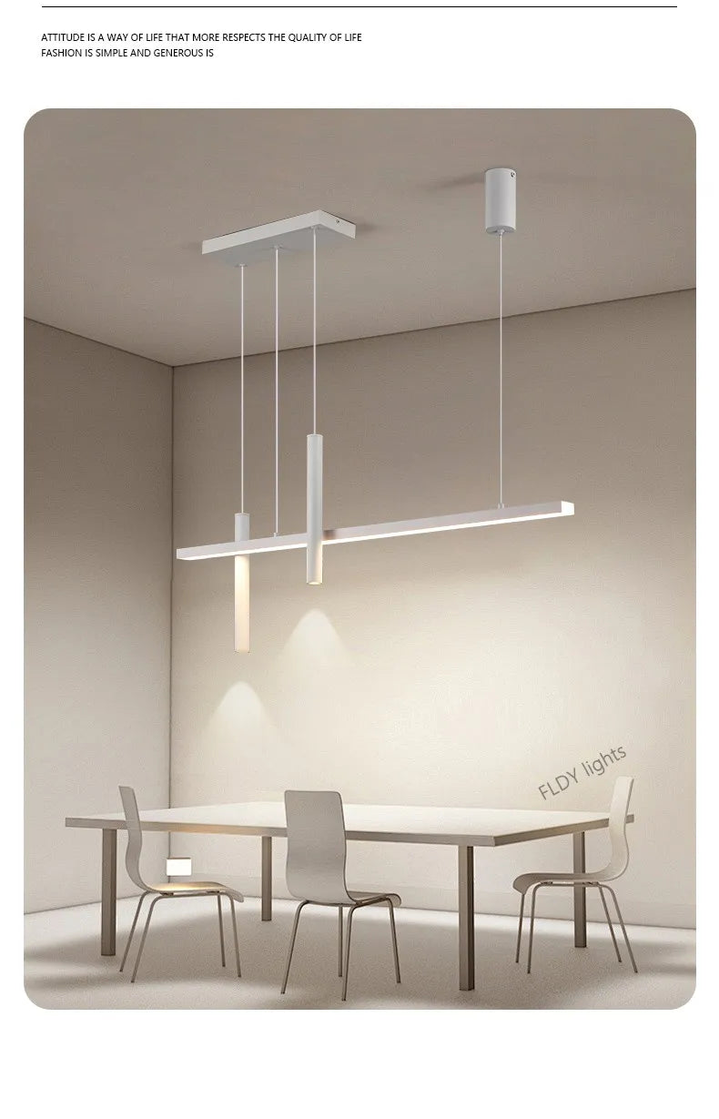 Lampada a Sospensione Nordico Led Per Ristorante e Cucina Con Lampadine Incluse Design Moderno
