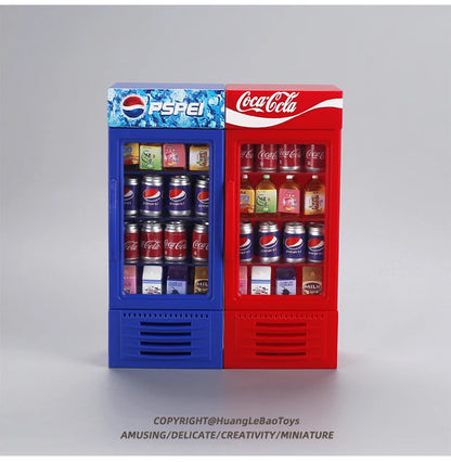 Frigorifero Decorativo Mini A Forma Di Cola Per Auto Radiocomandata 1/10 Modelli Axial SCX10 TRX4 Defender