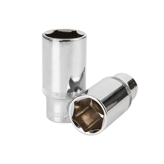 Set di bussole lunghe corte da 3/8 pollici CRV 6-24mm Adattatore per presa profonda per chiave a bussola a cricchetto di coppia Strumento manuale di riparazione