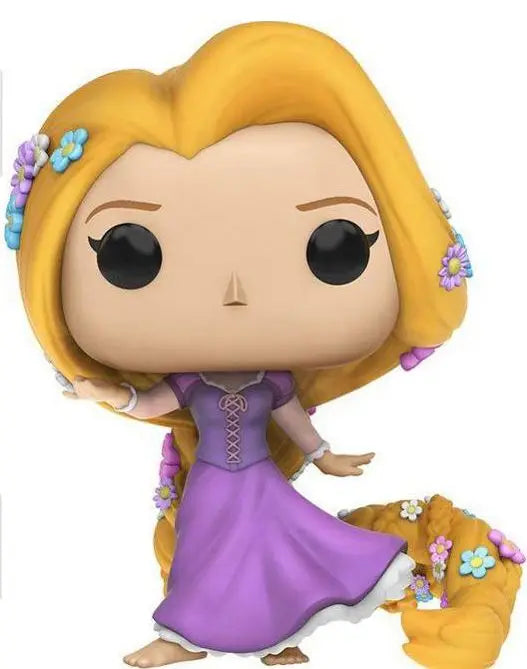 Nuova principessa Ariel FUNKO POP # 220 Belle # 221 Cenerentola # 222 Rapunzel # 223 Tiana # 224 Merida # 324 Action Figure per regalo per bambini