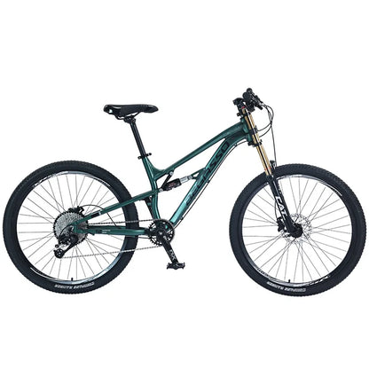 Bicicletta Da Uomo 26 Pollici Con Sospensione Completa Freni A Disco E Telaio In Acciaio Hi Ten
