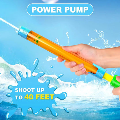 Pistola Ad Acqua 42 Cm Per Bambini Adulti Giochi Estivi All Aperto Piscina Spiaggia