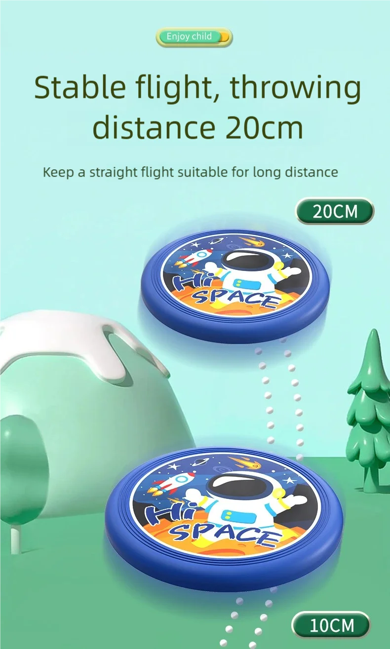 Frisbee Gomma Morbida Per Bambini Sicuro Per Gioco All'Aperto Spiaggia Giardino Unisex
