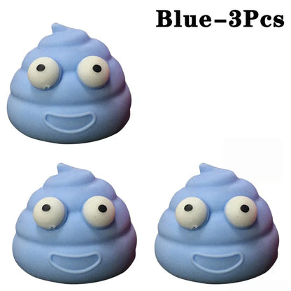 1-10PCS Giocattoli per ridurre lo stress Palline sparse Gadget per ridurre lo stress Palla appiccicosa Cacca Giocattoli peculici Giocattoli per ridurre lo stress