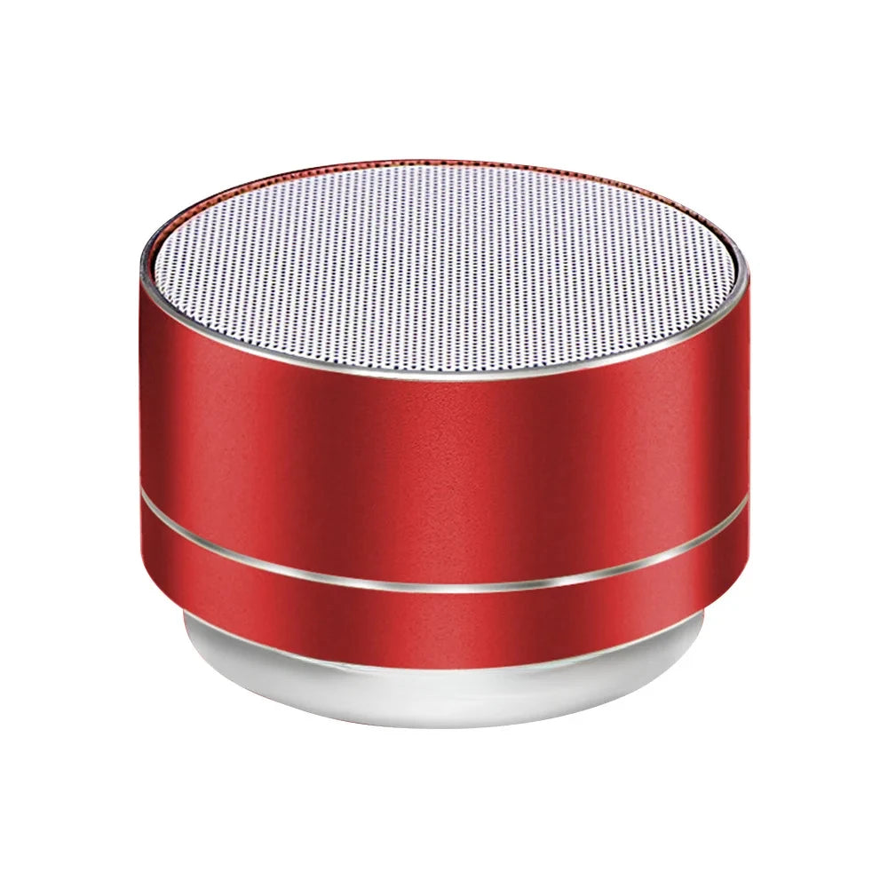 A10 Subwoofer esterno Mini altoparlante portatile Radio FM Altoparlante musicale Altoparlante wireless in lega di alluminio