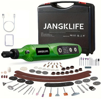 Kit Utensili Rotanti Usb Per Incisione Legno Gioielli Metallo Vetro Fai Da Te Precisione