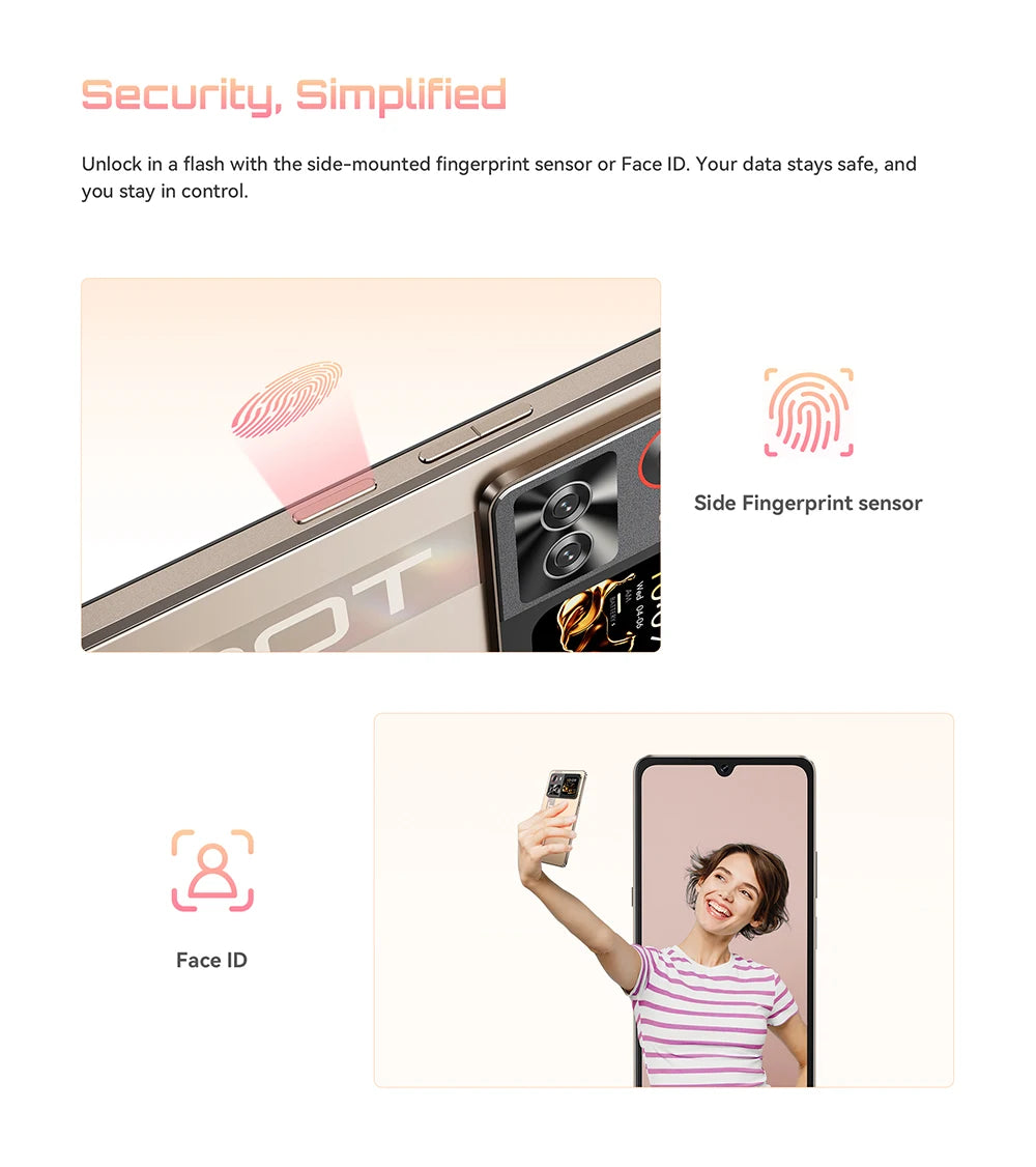 Cellulari Smartphone 5G Cubot X100, Android 15, Dimensity 7025, 6nm, 2.5GHz, schermo da 6.88 pollici 120Hz, 16GB RAM (8GB+8GB estesi), 256GB ROM, fotocamera da 64MP, batteria da 5100mAh, telefoni 5G, NFC telefono, GPS