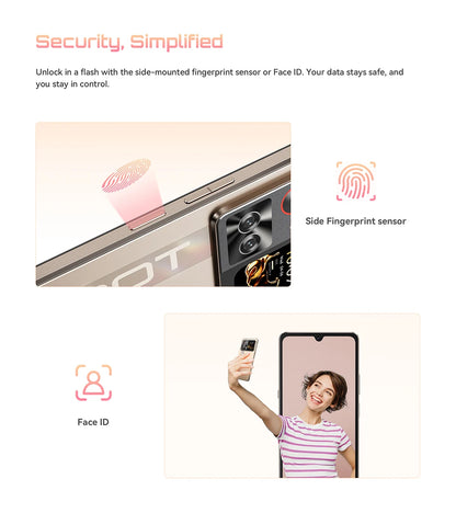 Cellulari Smartphone 5G Cubot X100, Android 15, Dimensity 7025, 6nm, 2.5GHz, schermo da 6.88 pollici 120Hz, 16GB RAM (8GB+8GB estesi), 256GB ROM, fotocamera da 64MP, batteria da 5100mAh, telefoni 5G, NFC telefono, GPS