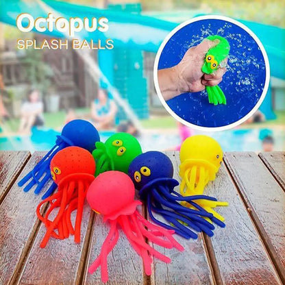 Polpo Giocattolo D'Acqua Per Bagno Dei Bambini Con Spray Creativo Antistress Divertimento