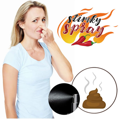 Spray Scherzo Scoregge E Peperoncino 30 ml Giocattolo Umoristico Lunga Durata Per Party
