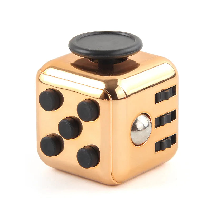 Dadi Di Decompressione Fidget Monocolore Per Sollievo Dallo Stress Rilascio Ansia Adulti E Bambini