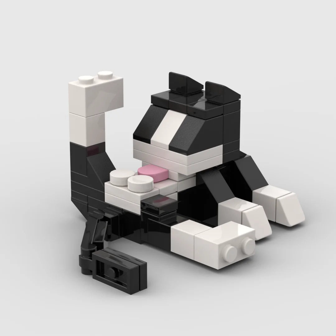 Kit Blocchi di Costruzione Animali 62 Pezzi MOC Giocattolo Educativo per Bambini Piccoli