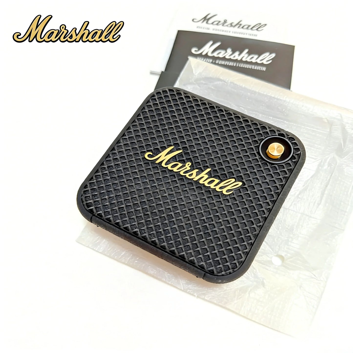 Altoparlante Bluetooth Wireless Portatile Marshall Willen Mini, Subwoofer Impermeabile per Casa e Esterni, Vendita Calda