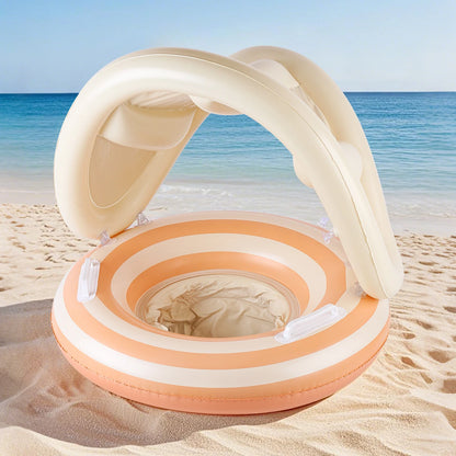 Pantaloni Parasole Rigati Retrò Con Manici E Anelli Galleggianti Per Spiaggia Ideale Per Estate