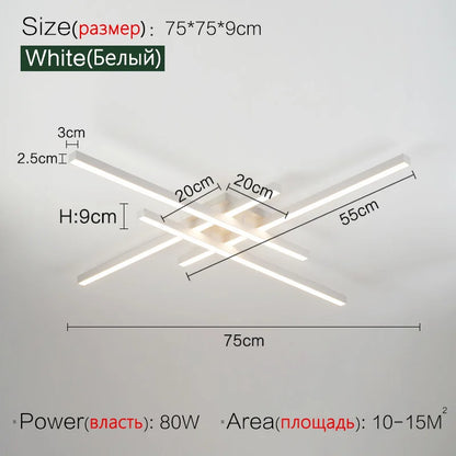 Plafoniera Moderna In Alluminio Spazzolato Per Soggiorno E Camera Da Letto Luce Diffusa Design Minimalista